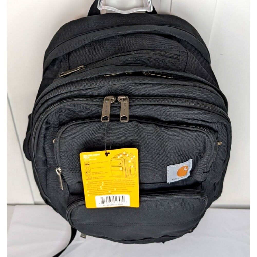 Carhartt Legacy Series Deluxe Work Pack - Black, Laptop Backpack - Picture 3 of 14